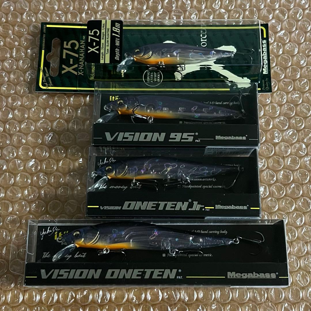 メガバス GP KIKYOU キキョウ ビジョンワンテン Jr. x-75 95