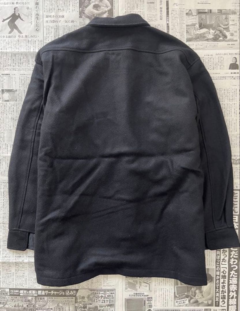 貴重 90s OLD STUSSY WOOL CPO JKT 本日24時まで