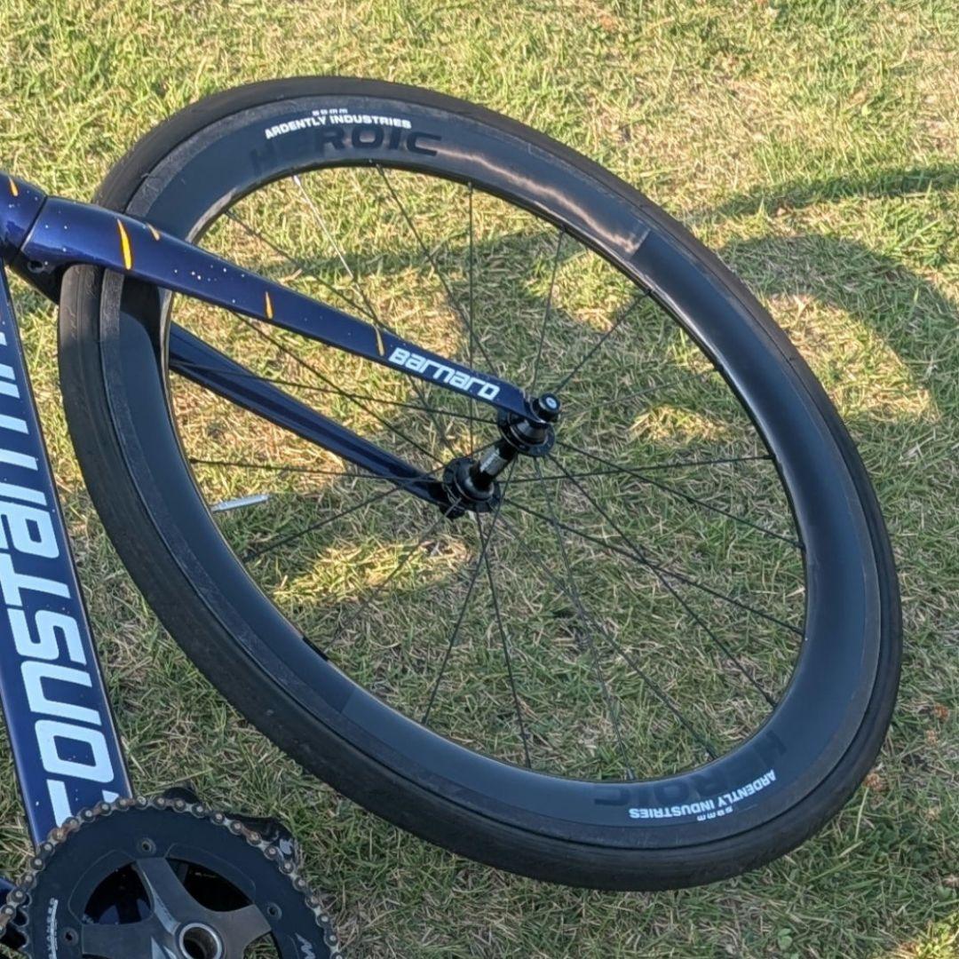 ピストバイクARDENTLY 58mm カーボンホイール フロントのみ