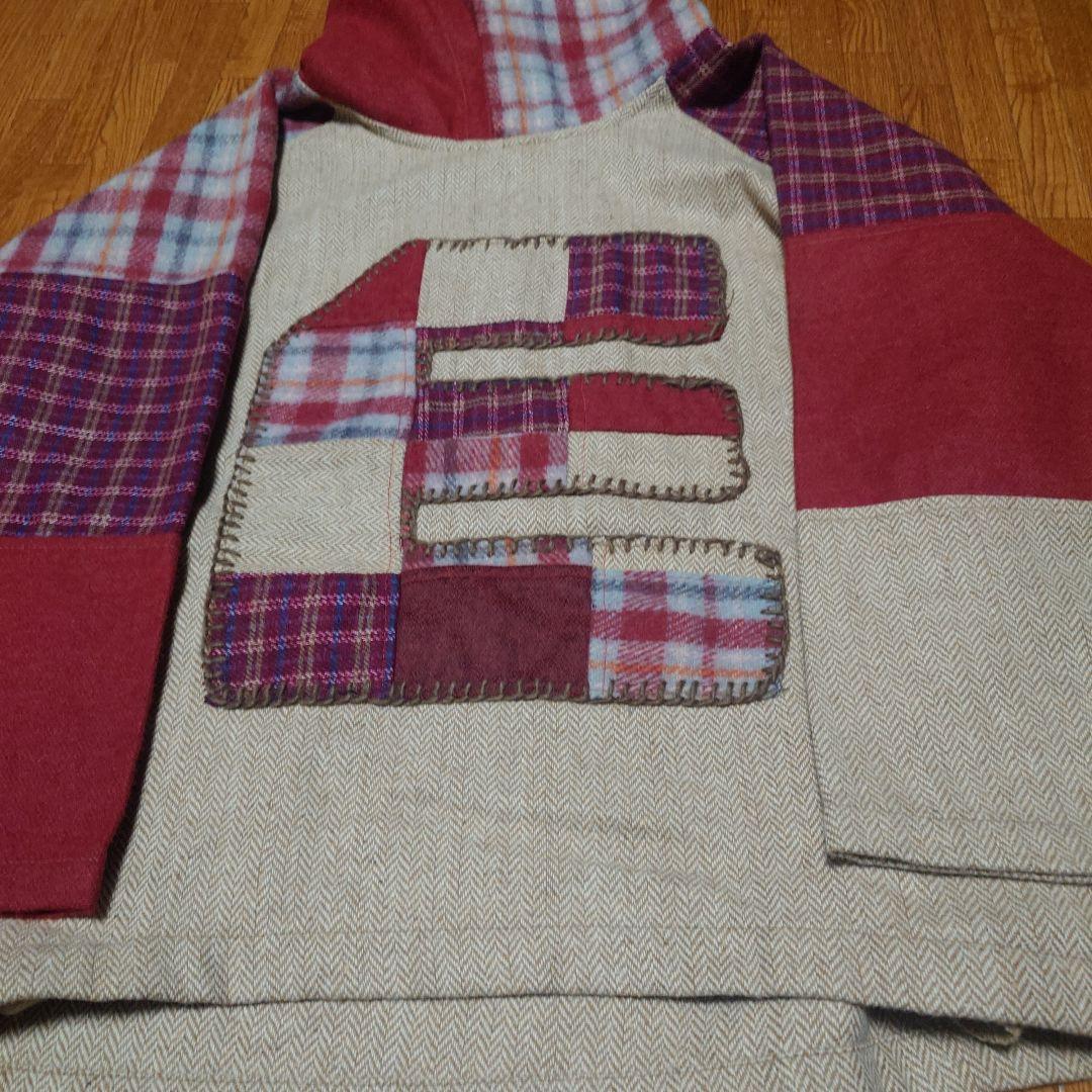 エルロデオ パッチワークパーカー