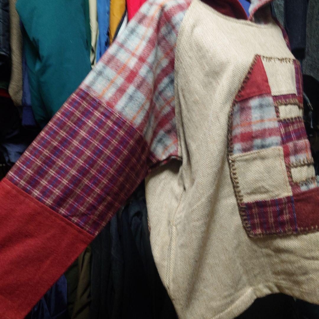 エルロデオ パッチワークパーカー