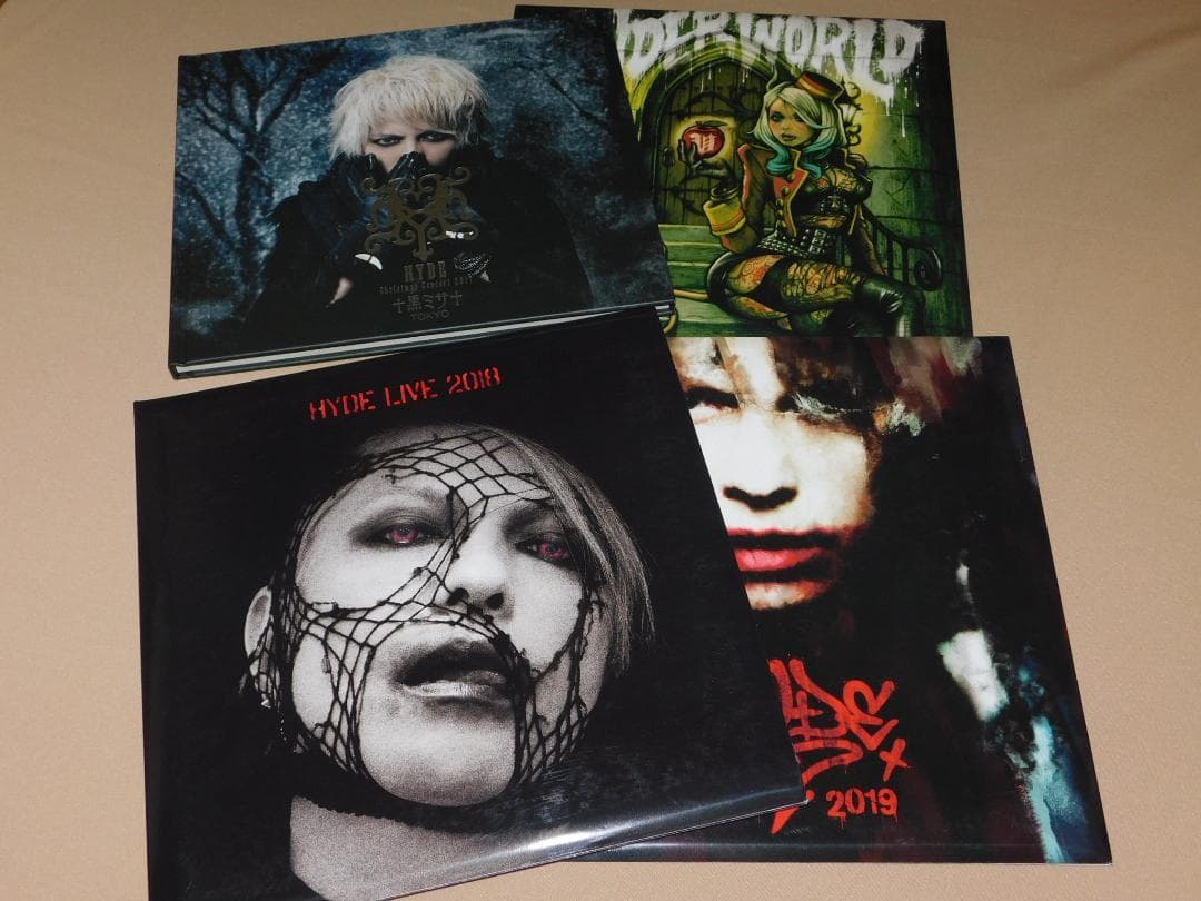 HYDE　パンフレット　4冊　VAMPS　黒ミサ