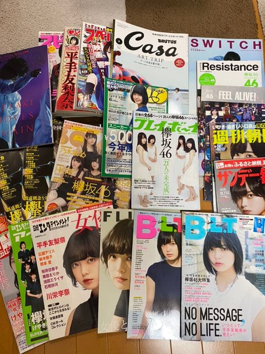 平手友梨奈雑誌、ポスター