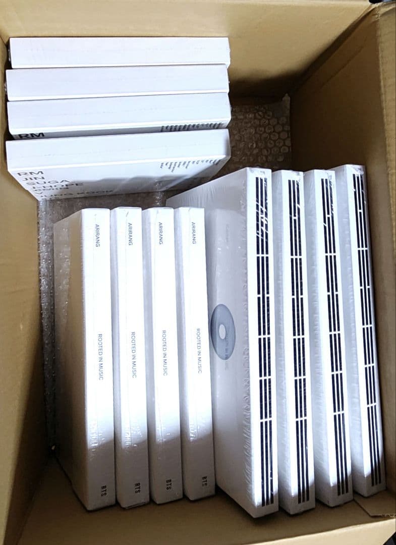 4セットBTS ARIRANG アルバム 3形態 新品未開封12枚
