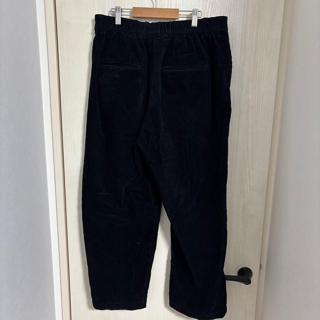 FREAK'S STORE ブラックコーデュロイ　セットアップ