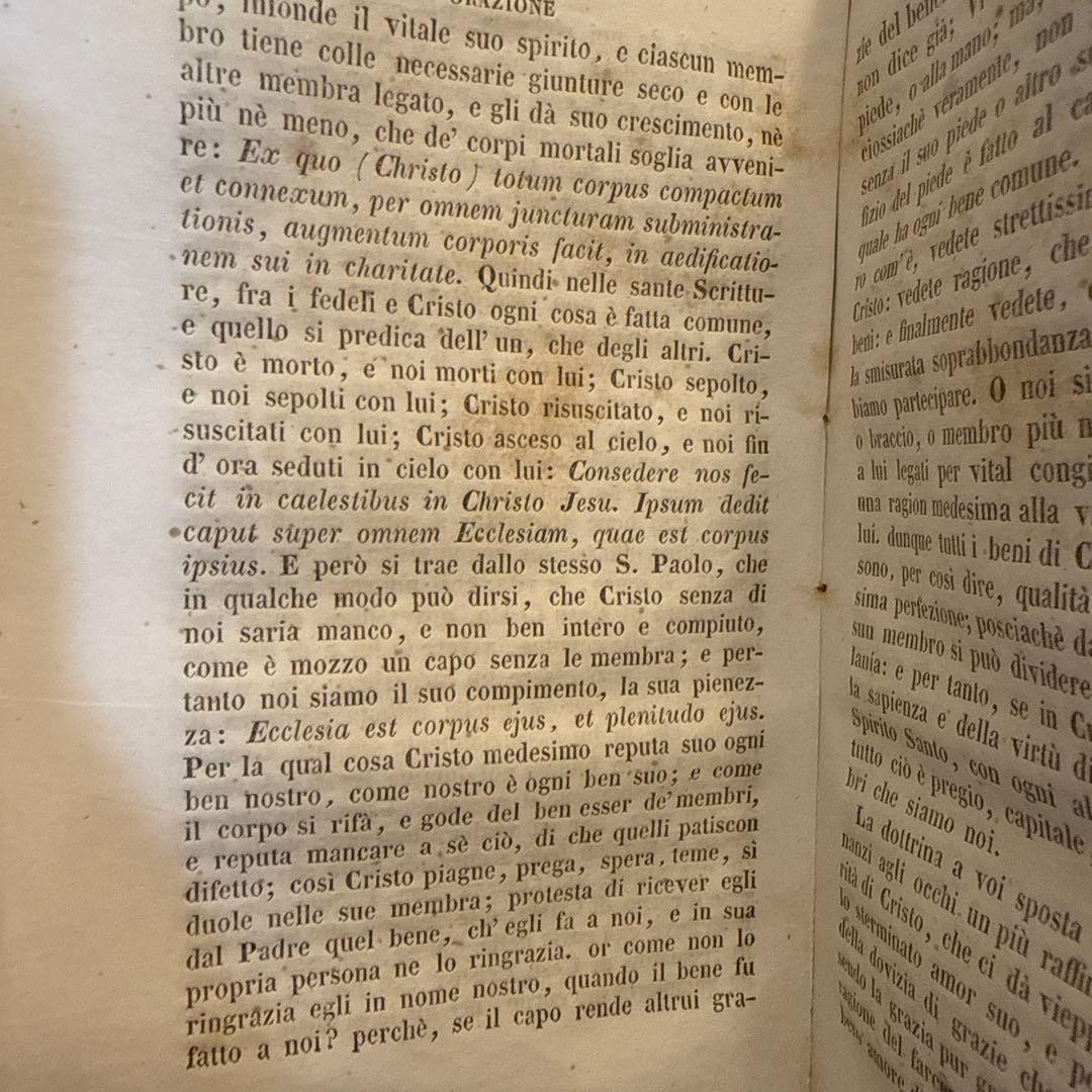 洋書 Opere complete del padre Antonio Cesari
