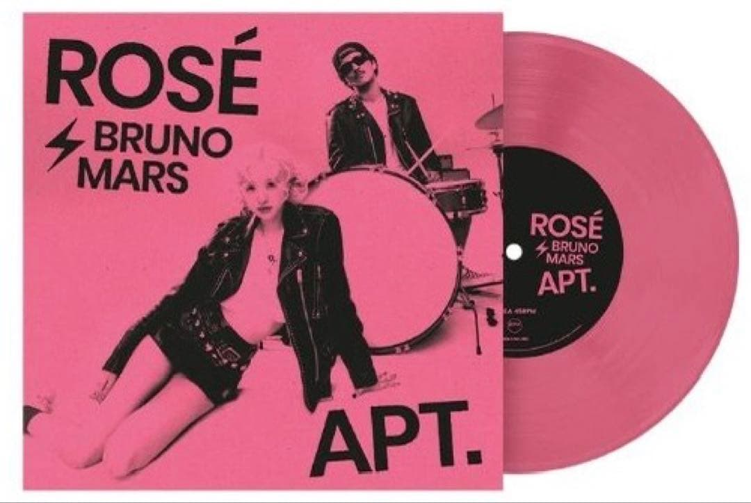 【新品未開封】ROSÉ & BRUNO MARS / APT. レコード