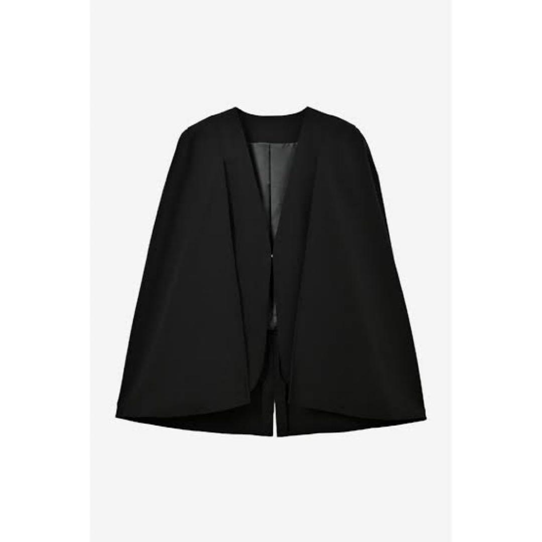 美品★ maison de Dolce. メゾンドドルチェ　ケープジャケット 黒