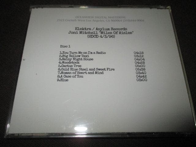 洋楽 joni mitchell miles of aisle (VERY RARE)
