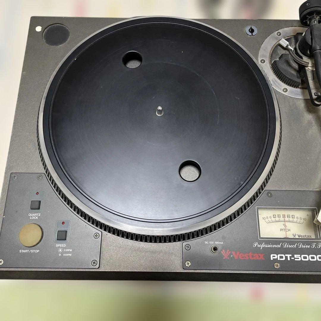 Vestax pdt-5000 ターンテーブル