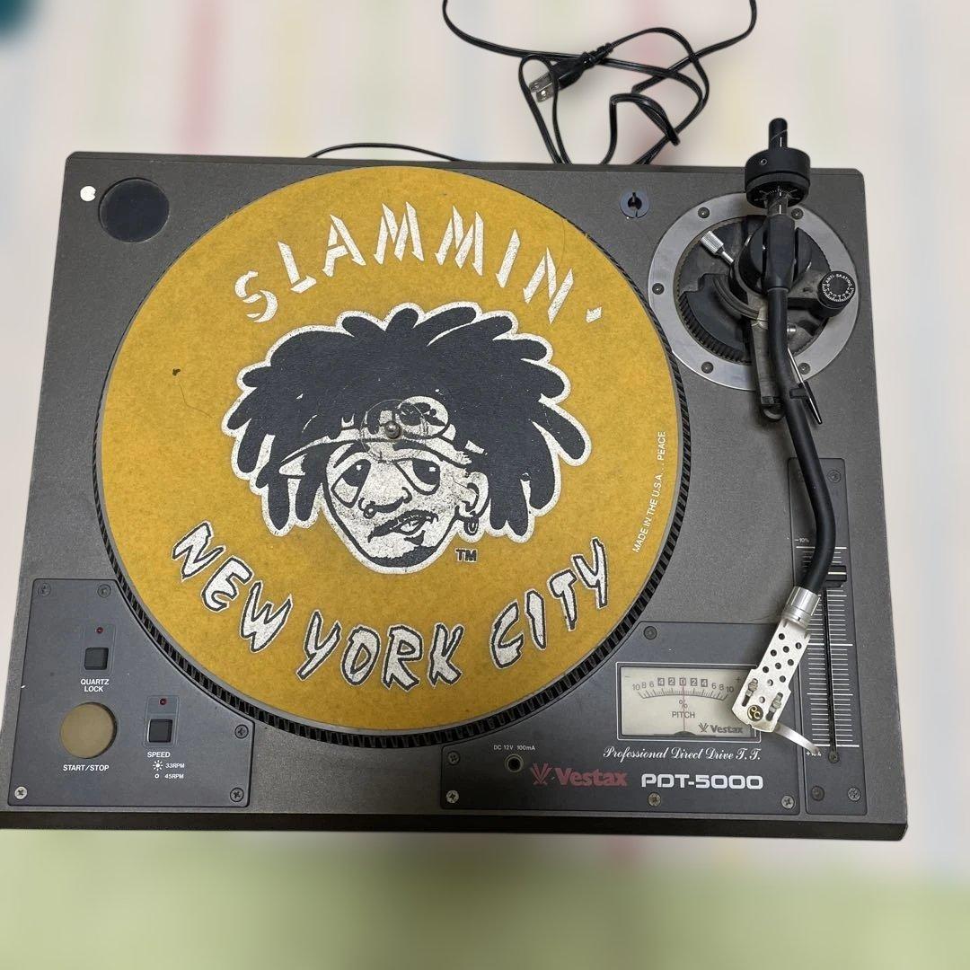 Vestax pdt-5000 ターンテーブル