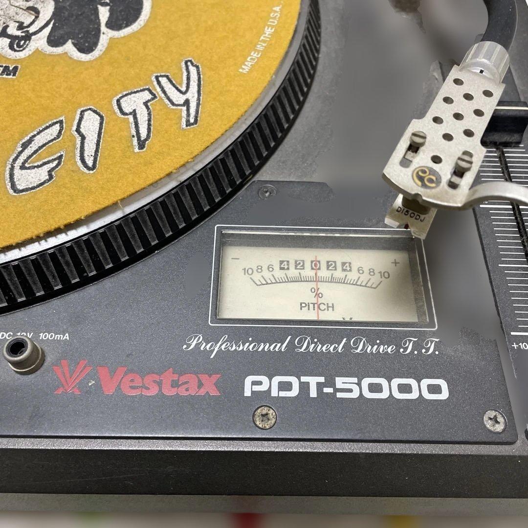 Vestax pdt-5000 ターンテーブル