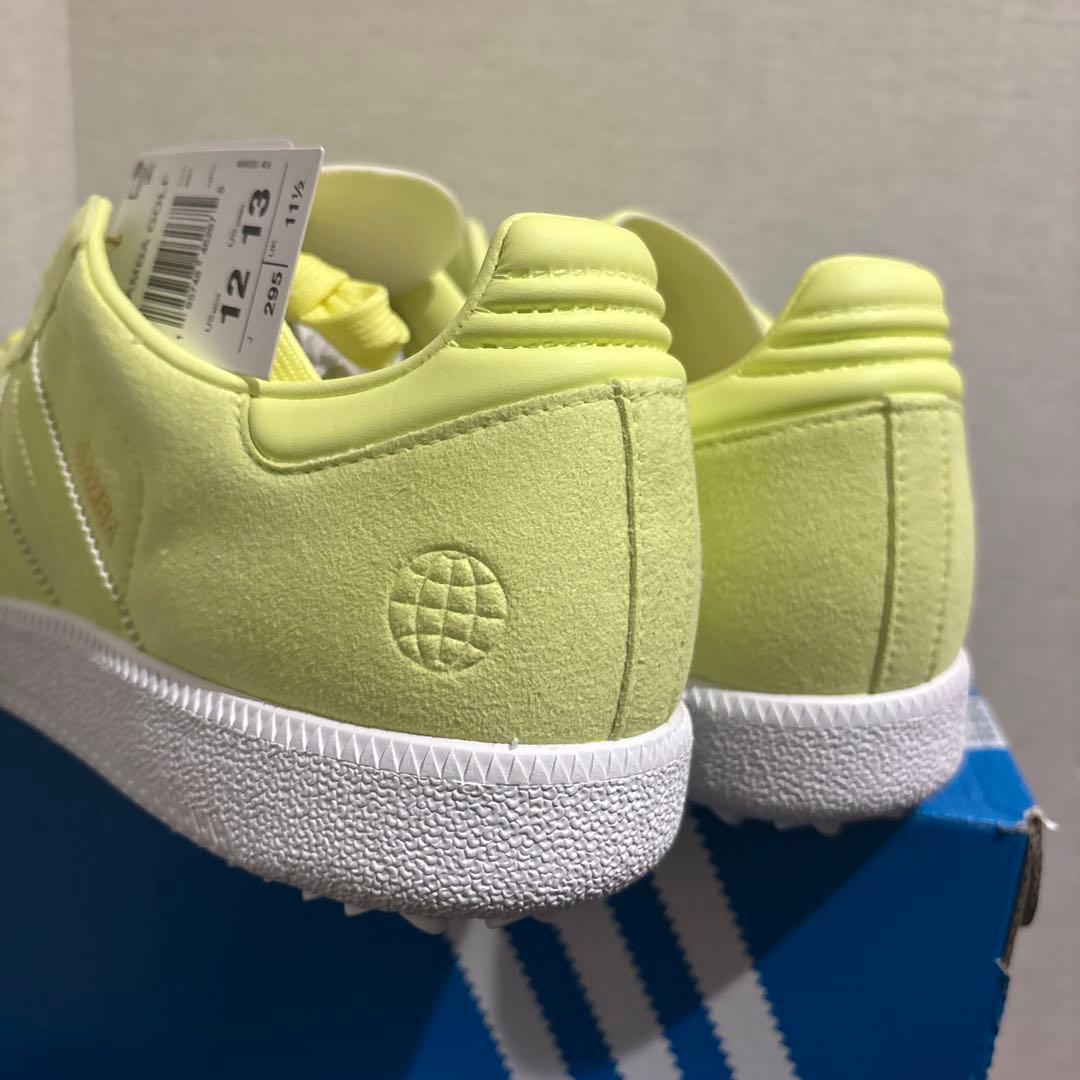 adidas サンバ　ゴルフ　イエロー 29.5c