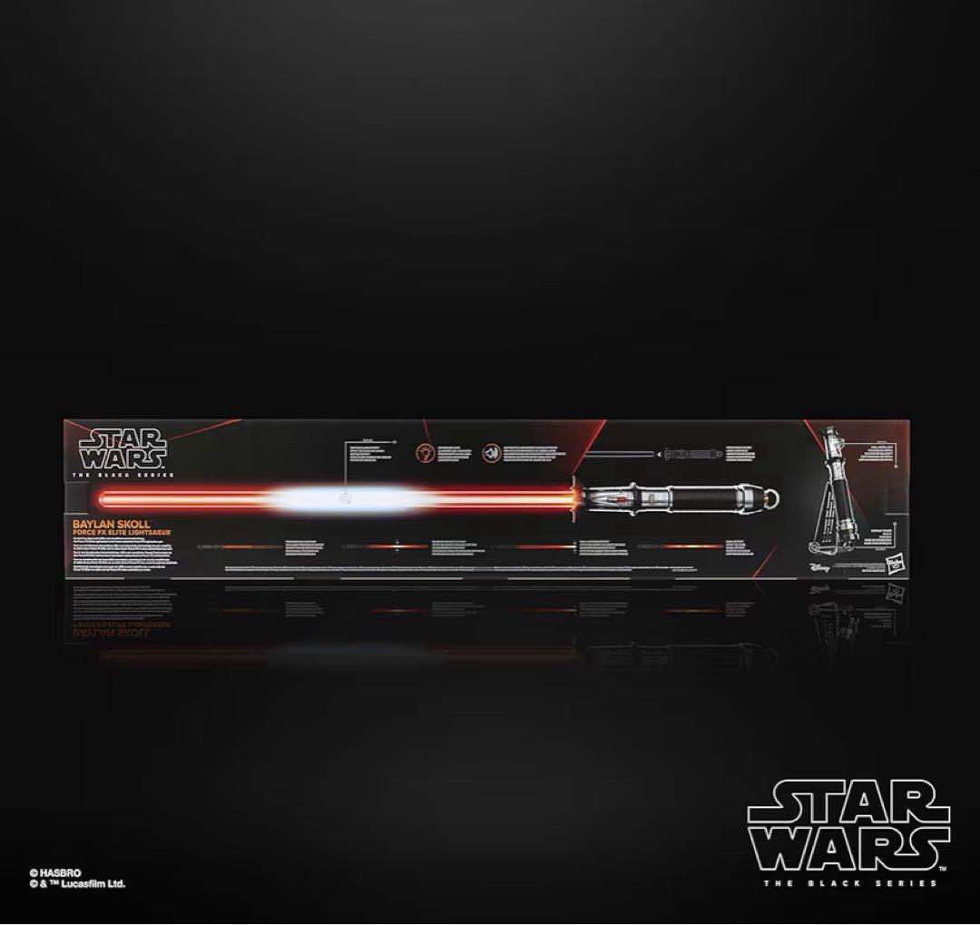 ★新品　ハズブロ社 STAR WARSライトセーバーレプリカ 音あり/LED付
