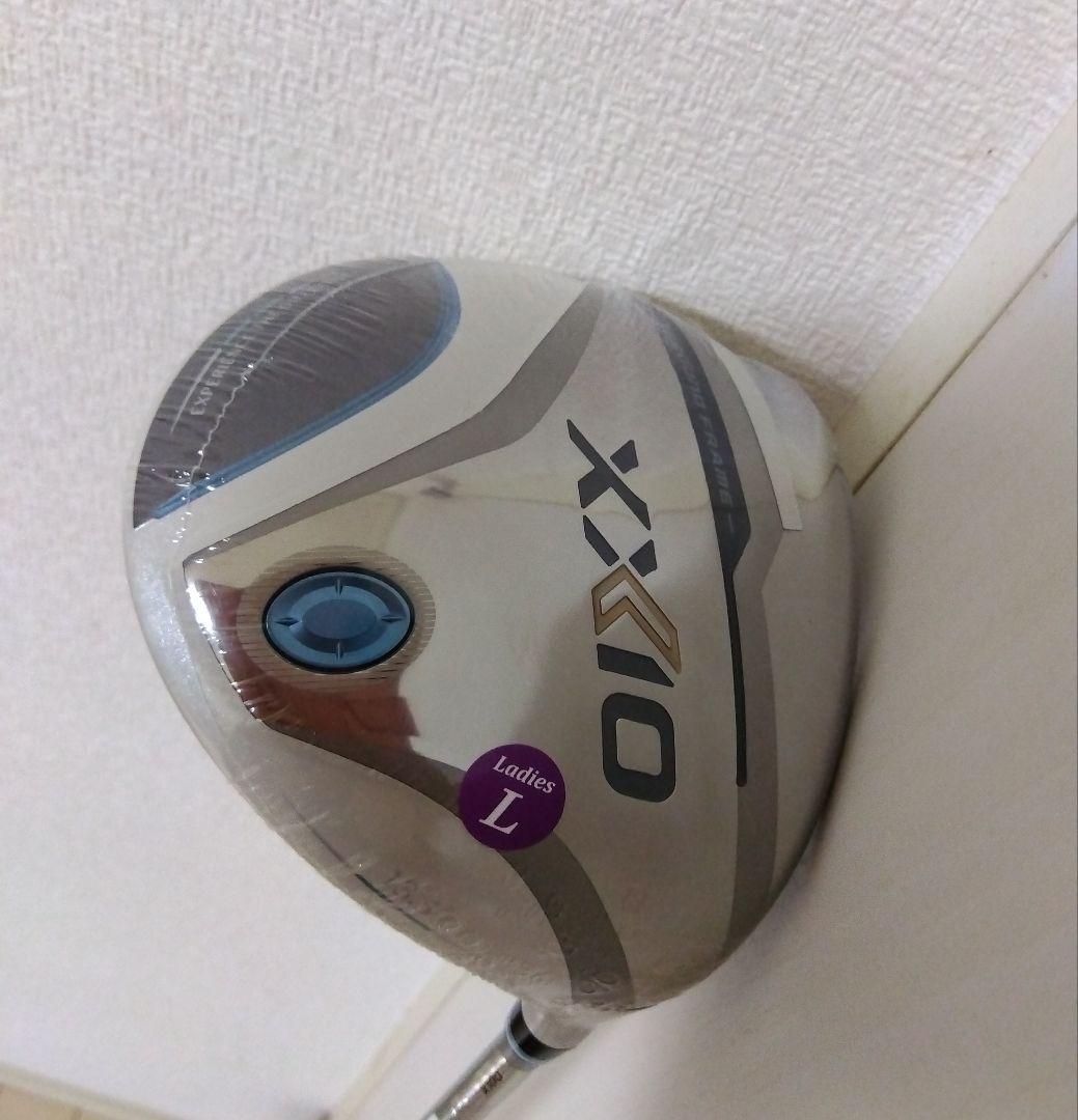 新品◆DUNLOP　XXIO12　レディスドライバー　ホワイト　L　13.5゜
