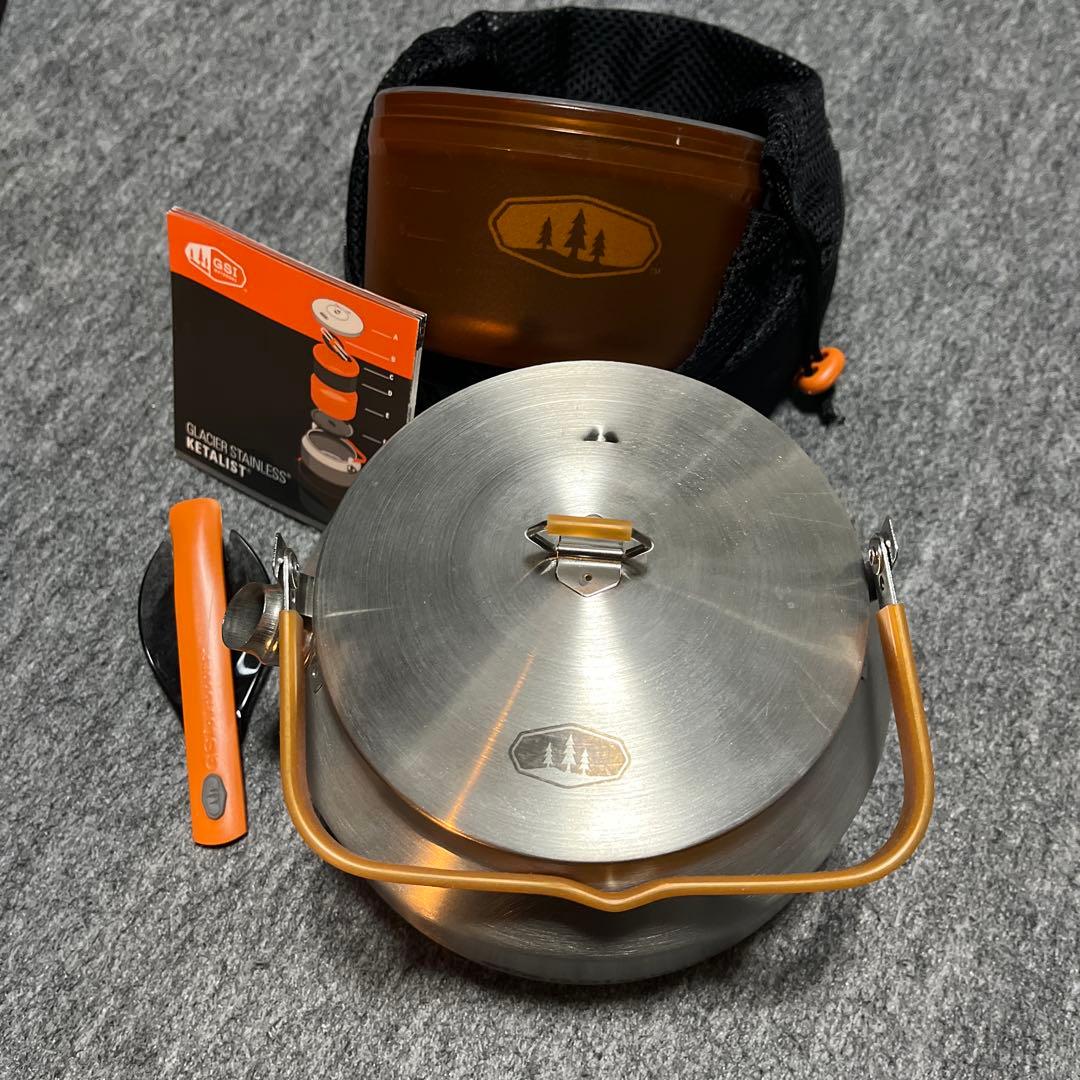 未使用 GSI ジーエスアイ グレイシャー ステンレス ケトリストv2 送料込