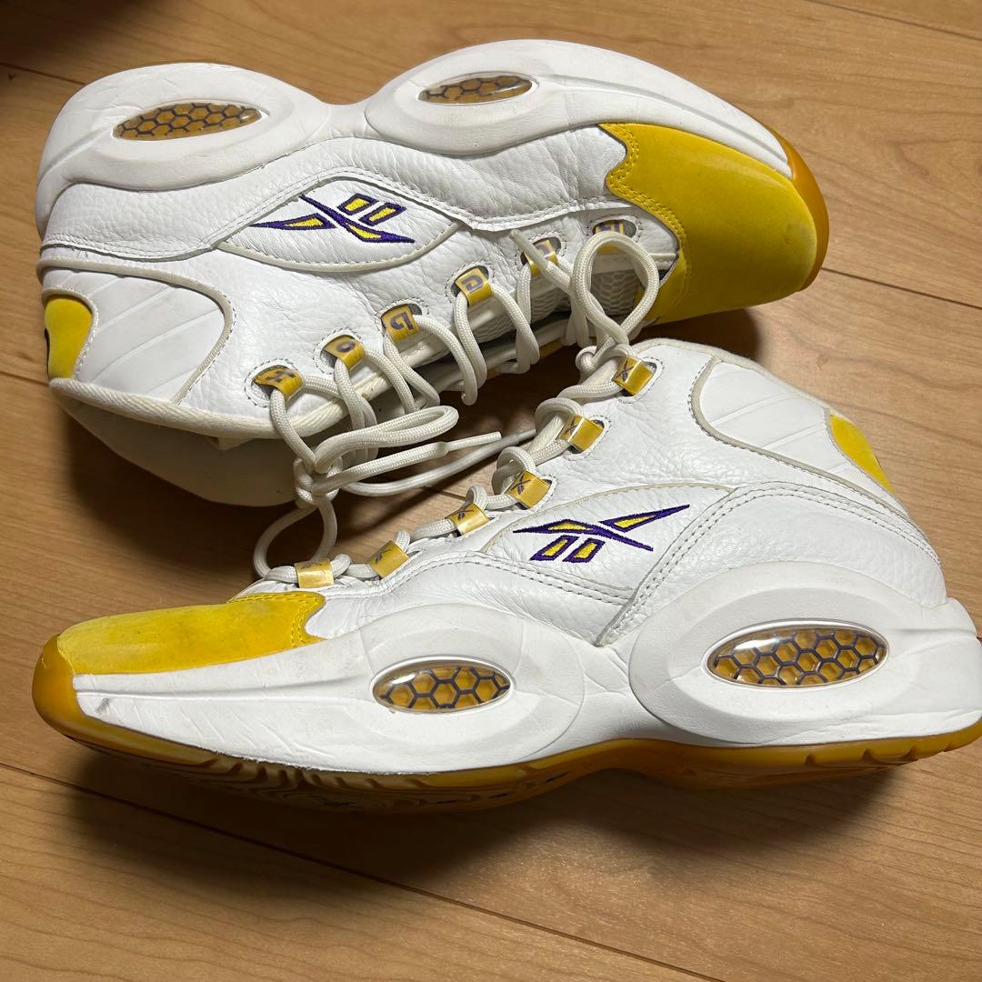 リーボックReebokクエスチョン29㎝レイカーズ