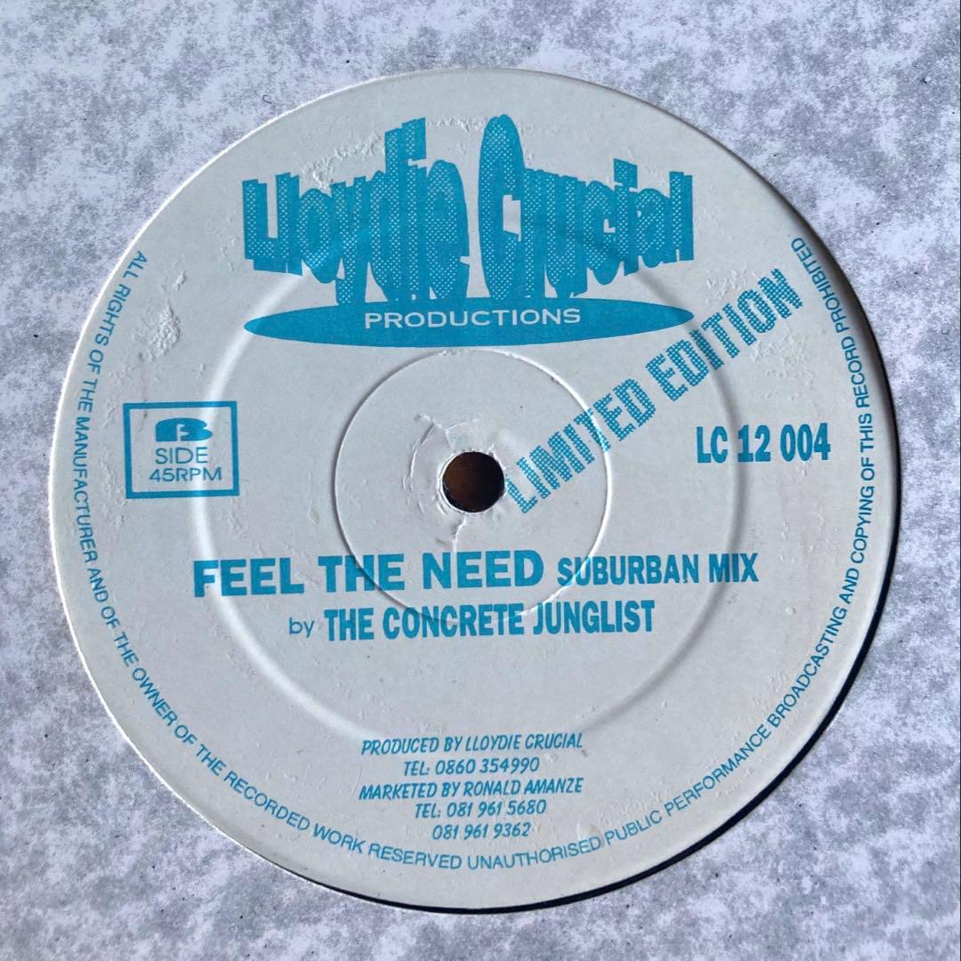 洋楽 The Concrete Junglist - Feel The Need 12