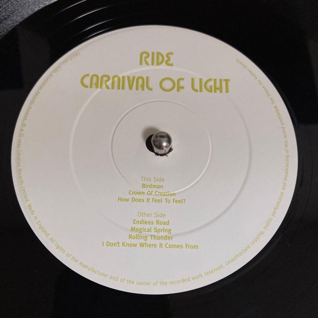 洋楽 Ride / Carnival Of Light LP