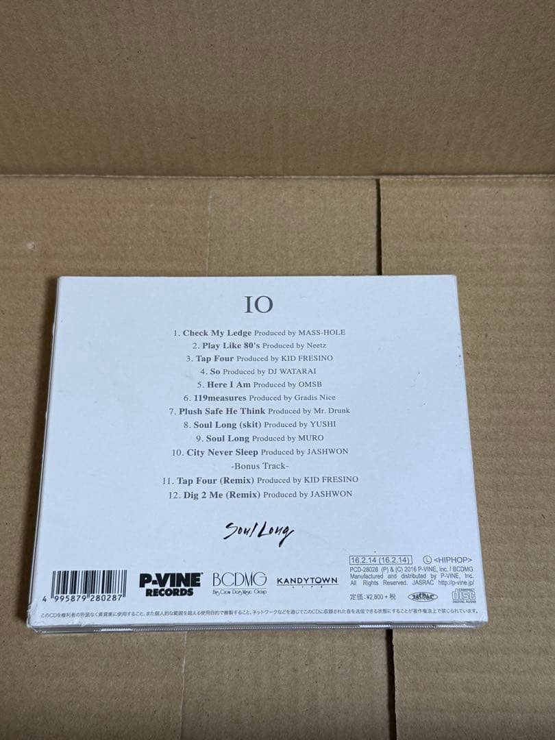 邦楽 IO Soul Long CD