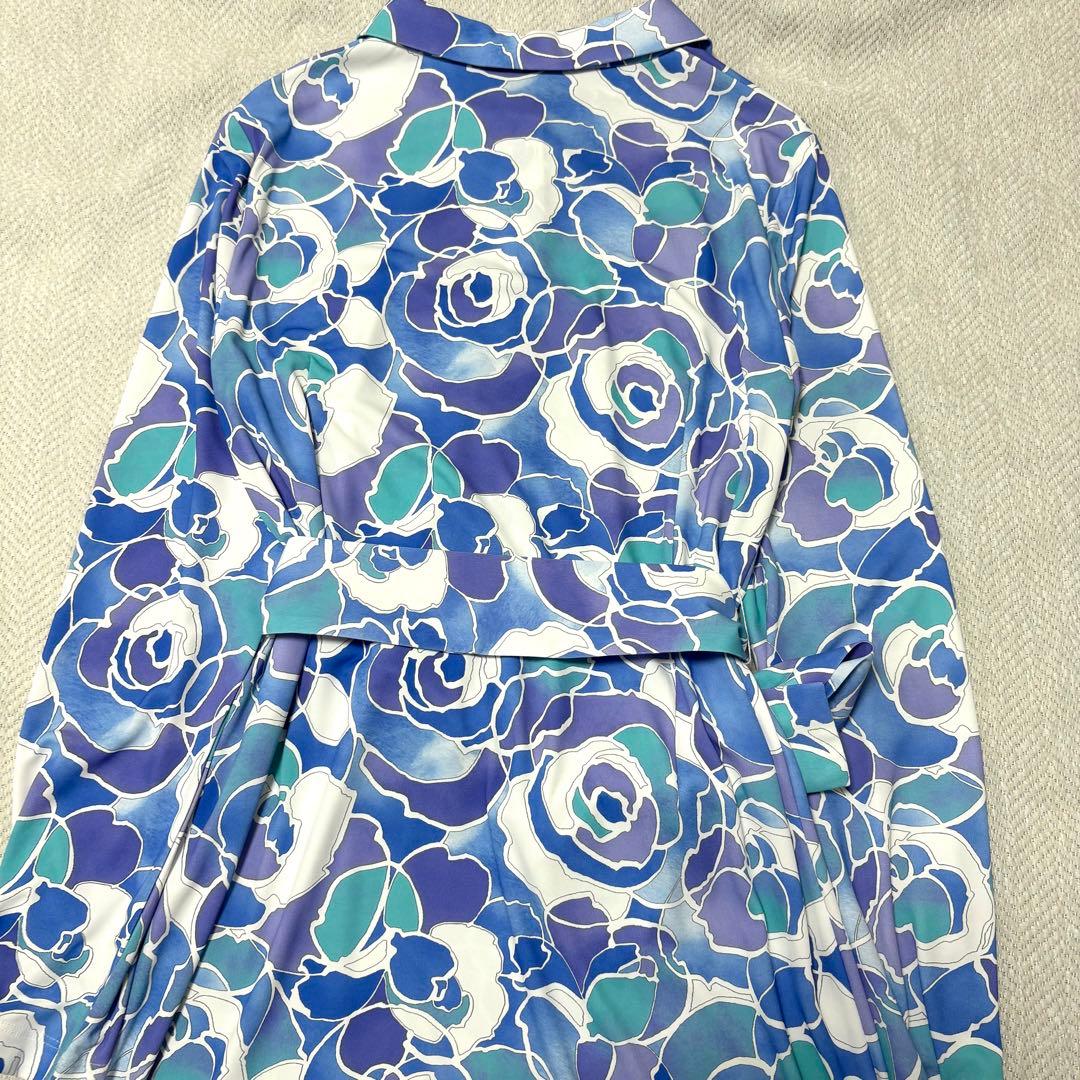 専用　極美品 HANAE MORI 森英恵 近年モデル 花柄 ロングワンピース
