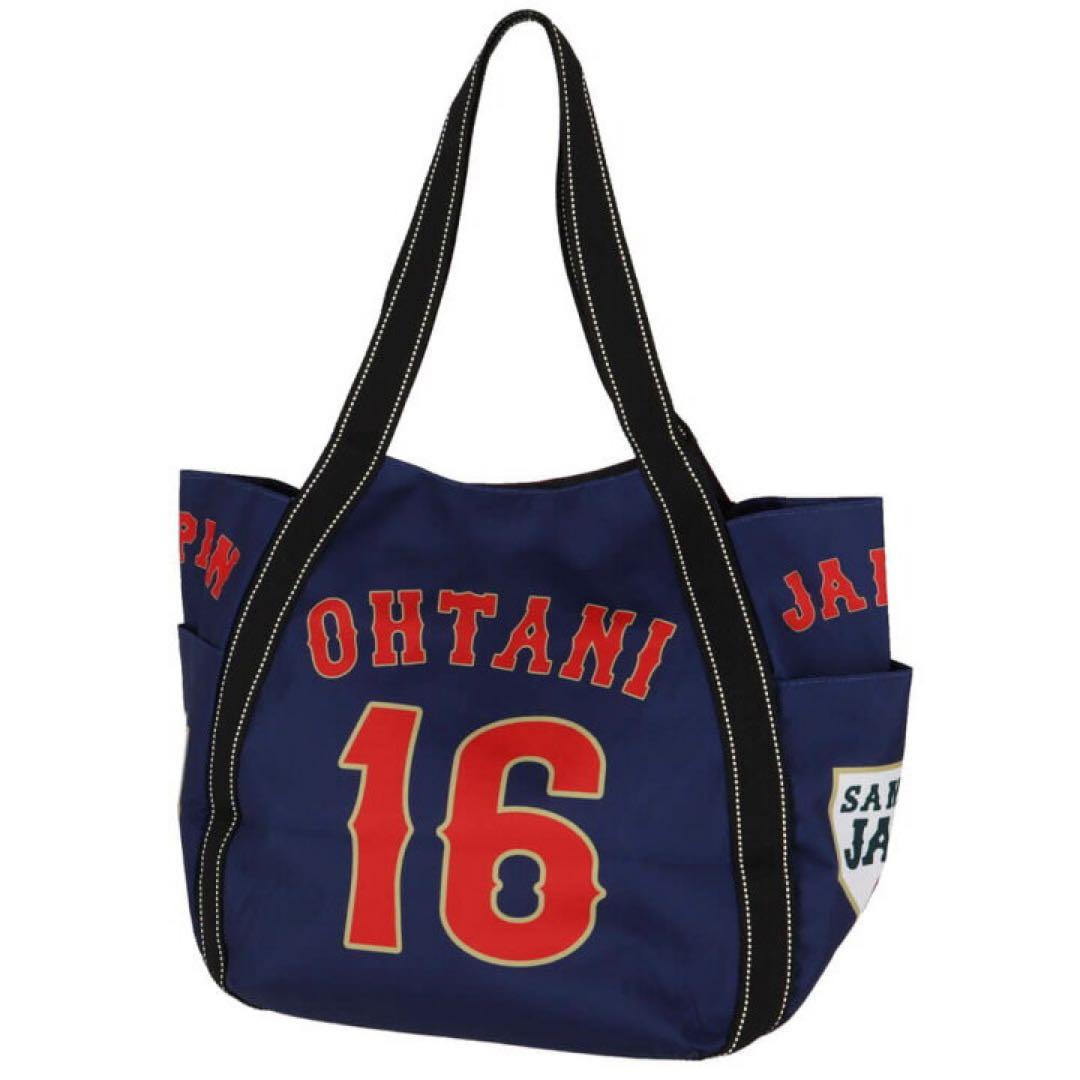 WBC2026 侍ジャパン 大谷背番号 バルーントートバッグ小物ポケット充実