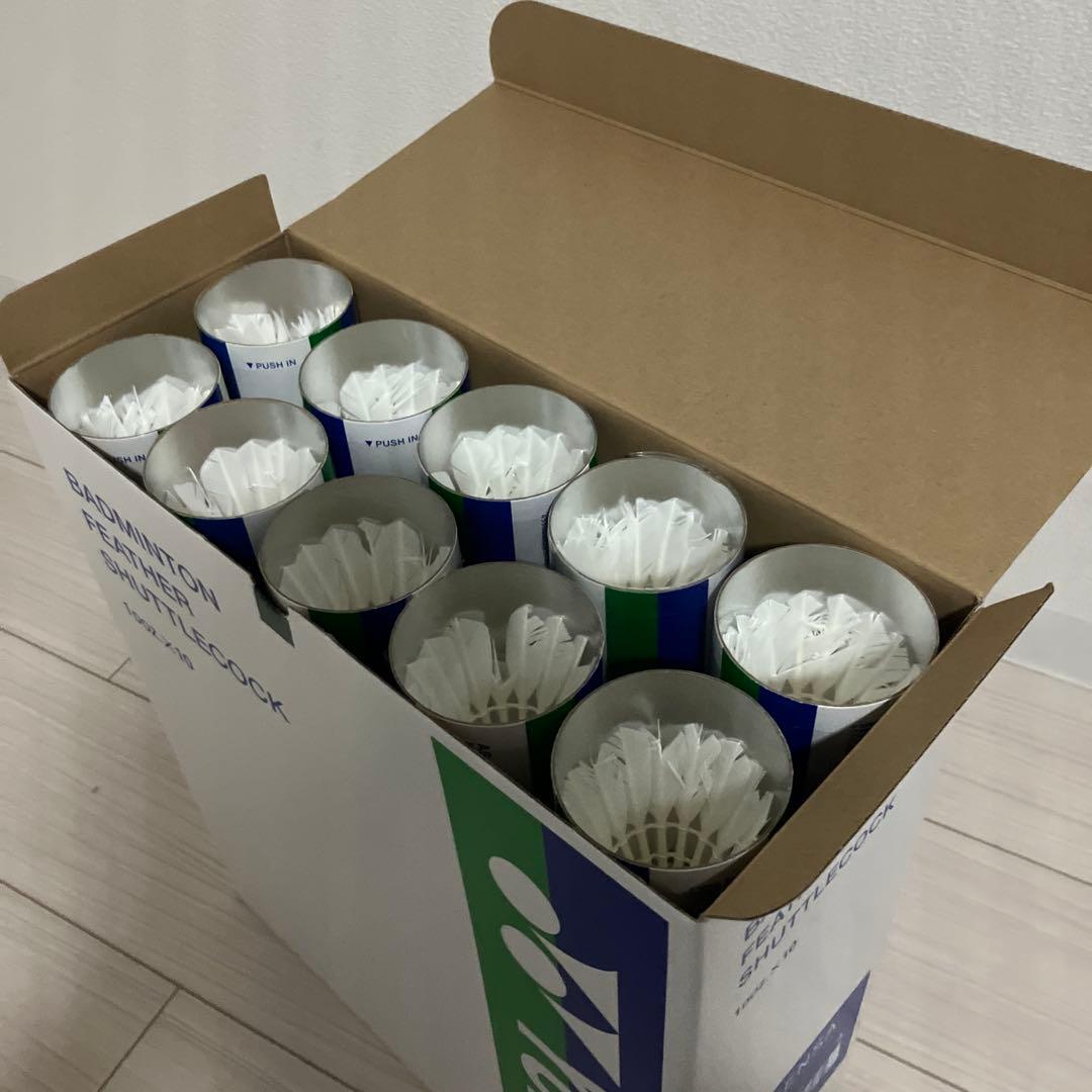 バドミントン　使用済シャトル　エアロセンサ600 約120球