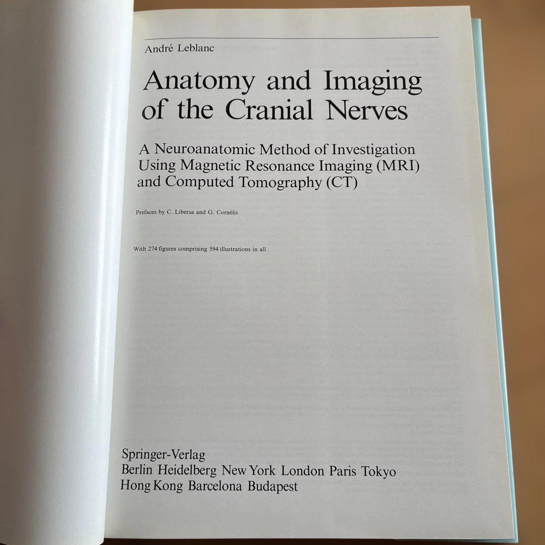 洋書 Anatomy and Imaging of the Cranial Nerve