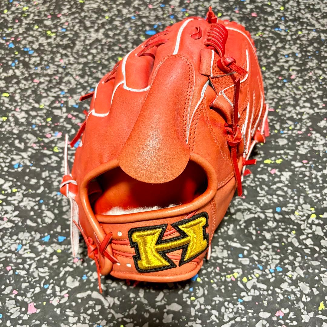 ハイゴールド 日本製 硬式用 グローブ 心極 投手用 ジュテルレザー FAレザー