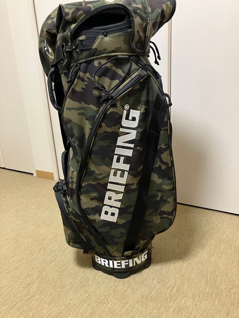 BRIEFING ブリーフィングキャディバッグ CR5 #01 カモフラ15分割