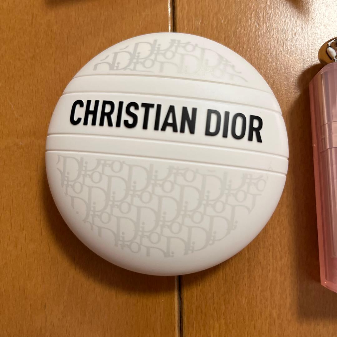 Dior グロス　ルボーム　リップ　巾着
