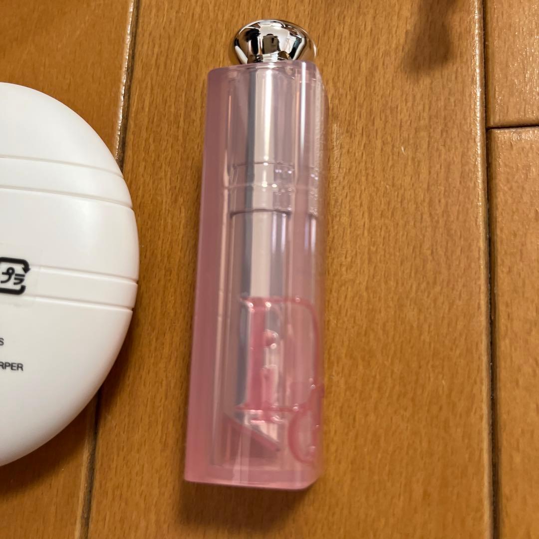 Dior グロス　ルボーム　リップ　巾着