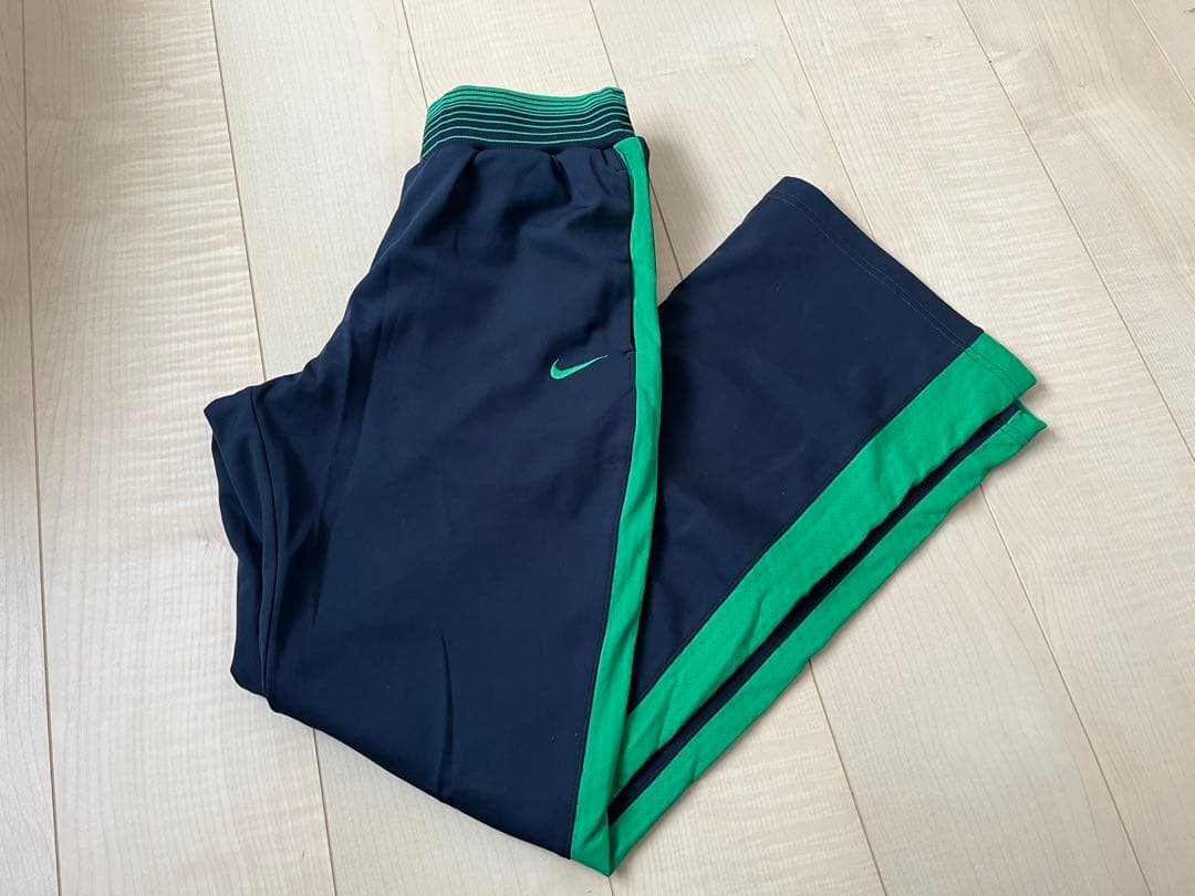 Nike ナイキ ジャージ上下セット ネイビー×グリーン