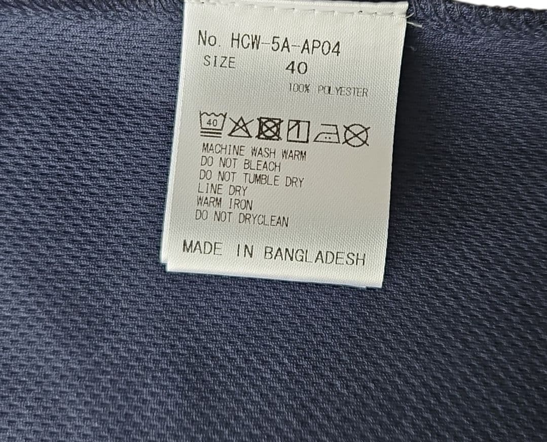 【新品未使用】HORN GARMENT　レディースゴルフ ポロシャツ サイズ40