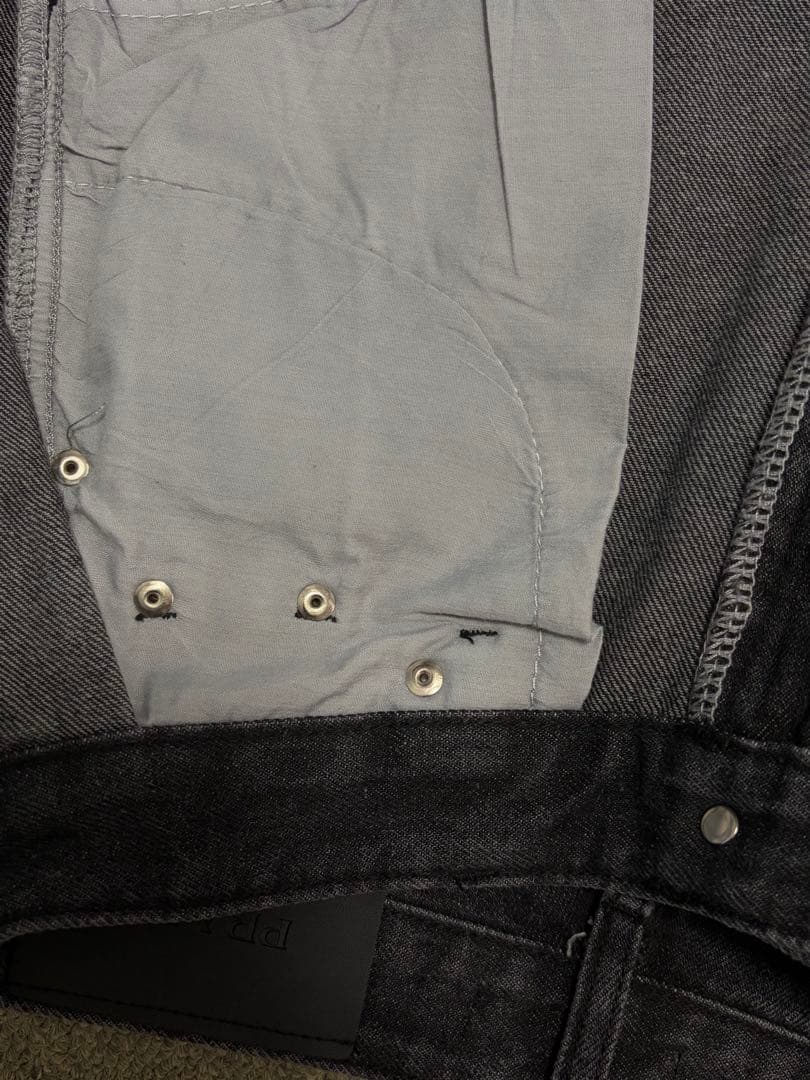 b*m様 【お値下げ可能】PRADA black denim half pant