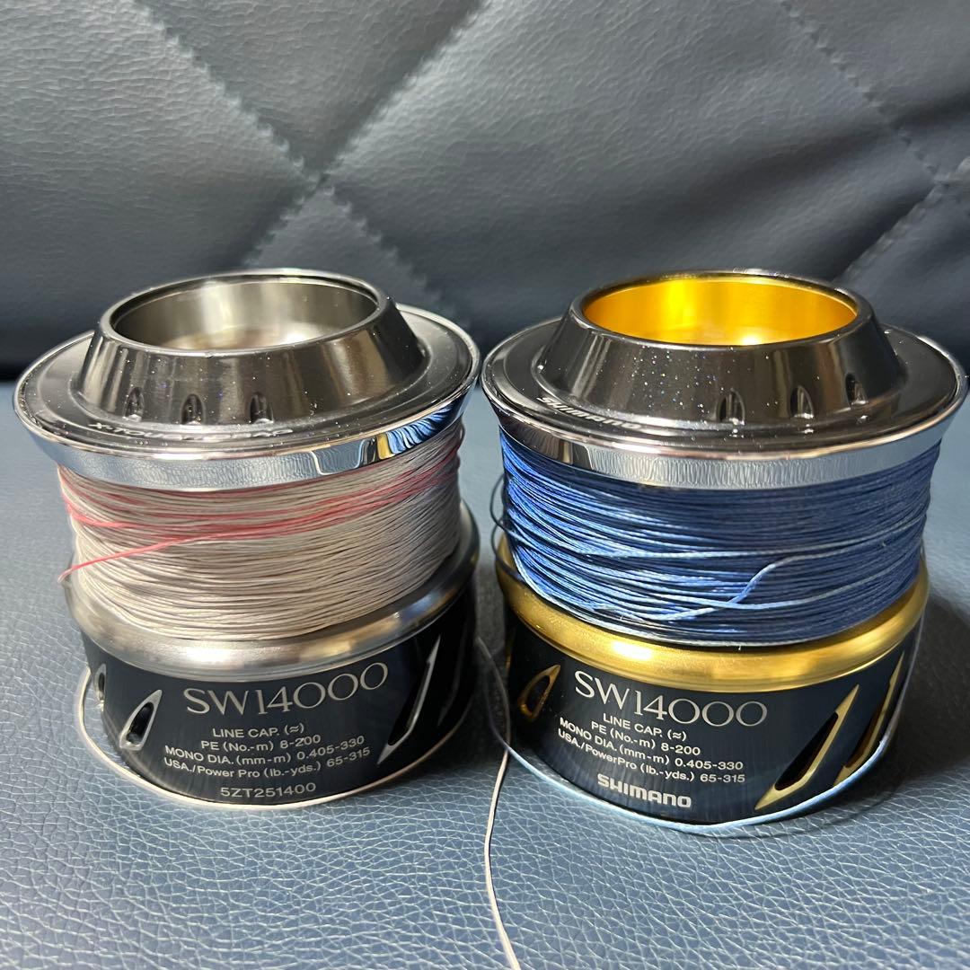 SHIMANO SW14000 スピニングリール　6品