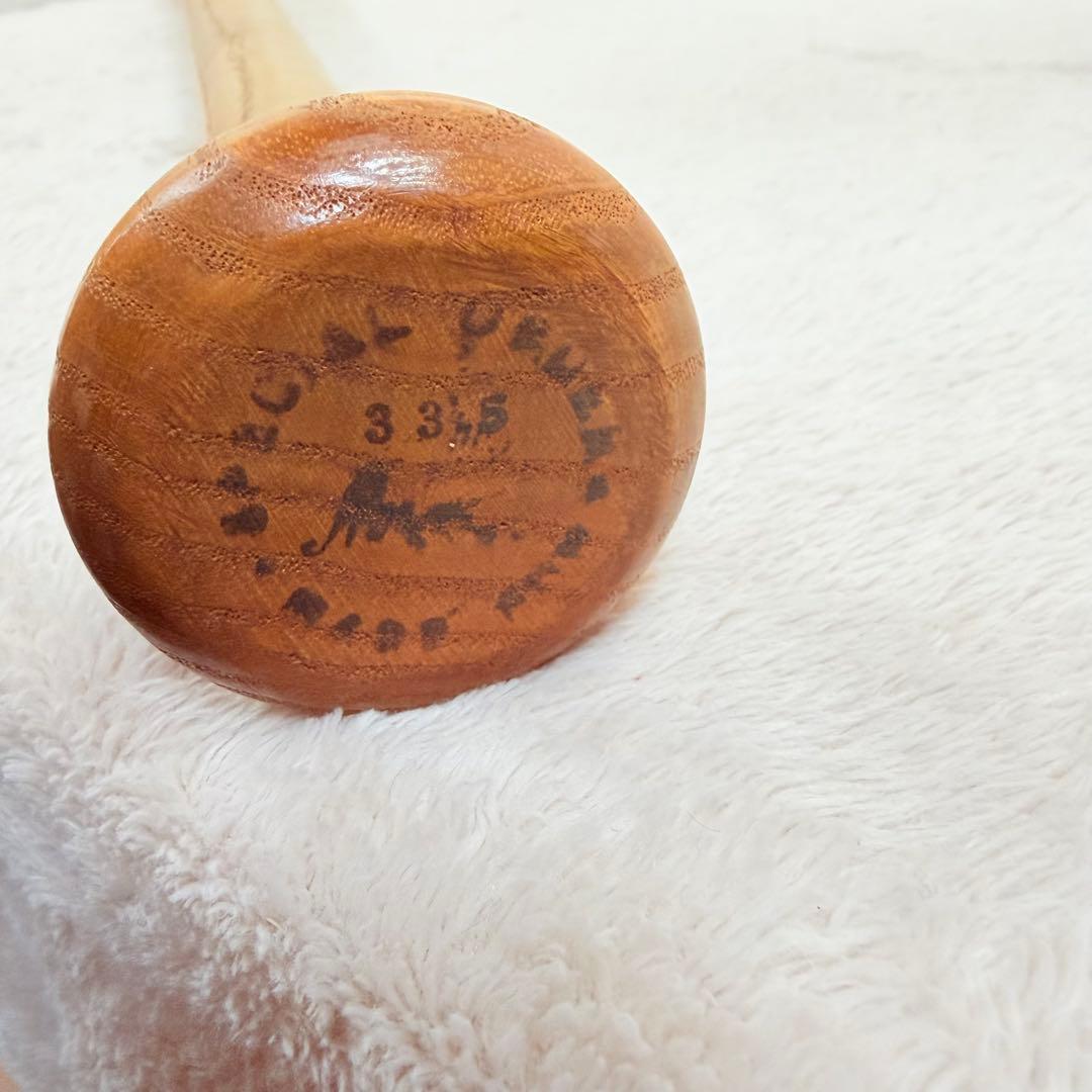 【希少品】ジュンイシイ　圧縮バット　硬式用　木製　85cm 888g 極美品