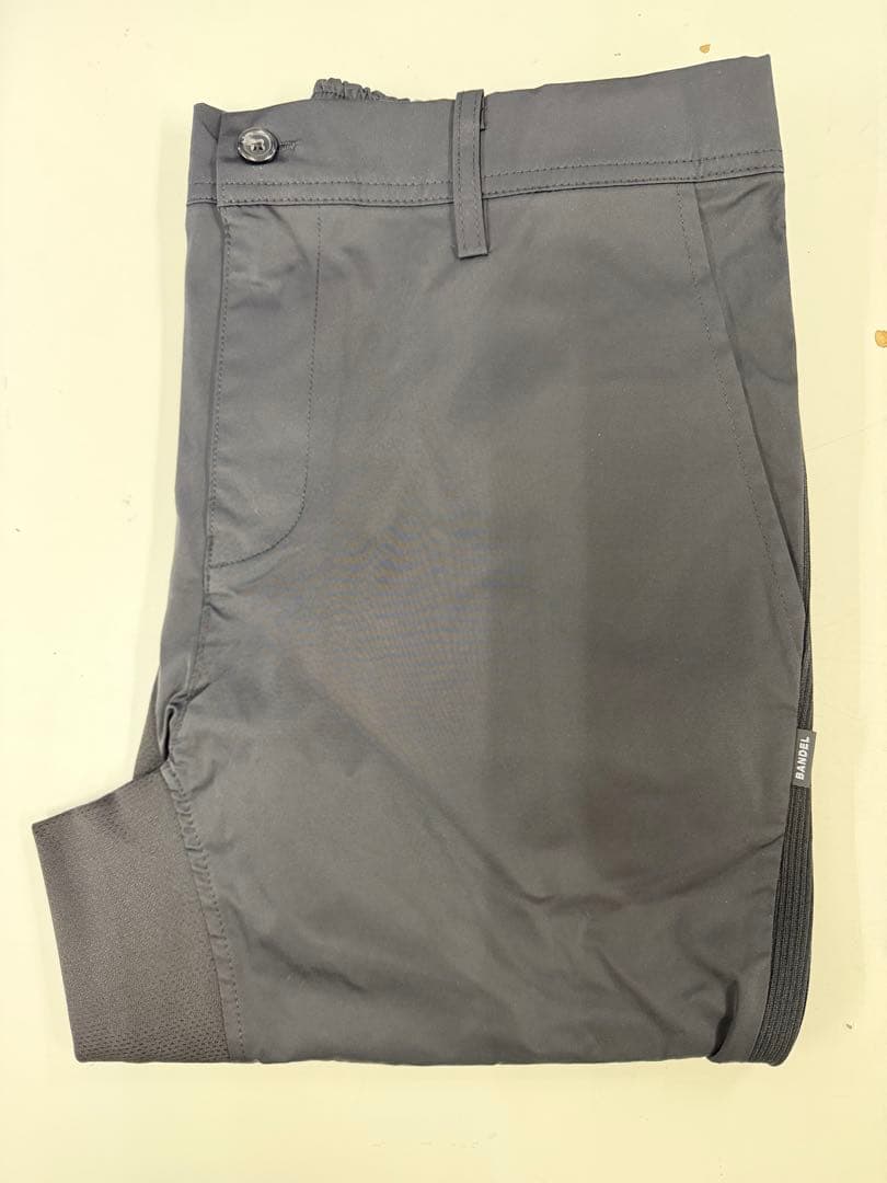 希少【新品未使用】BANDEL 吸水速乾 ゴルフロングパンツ ブラック M-L
