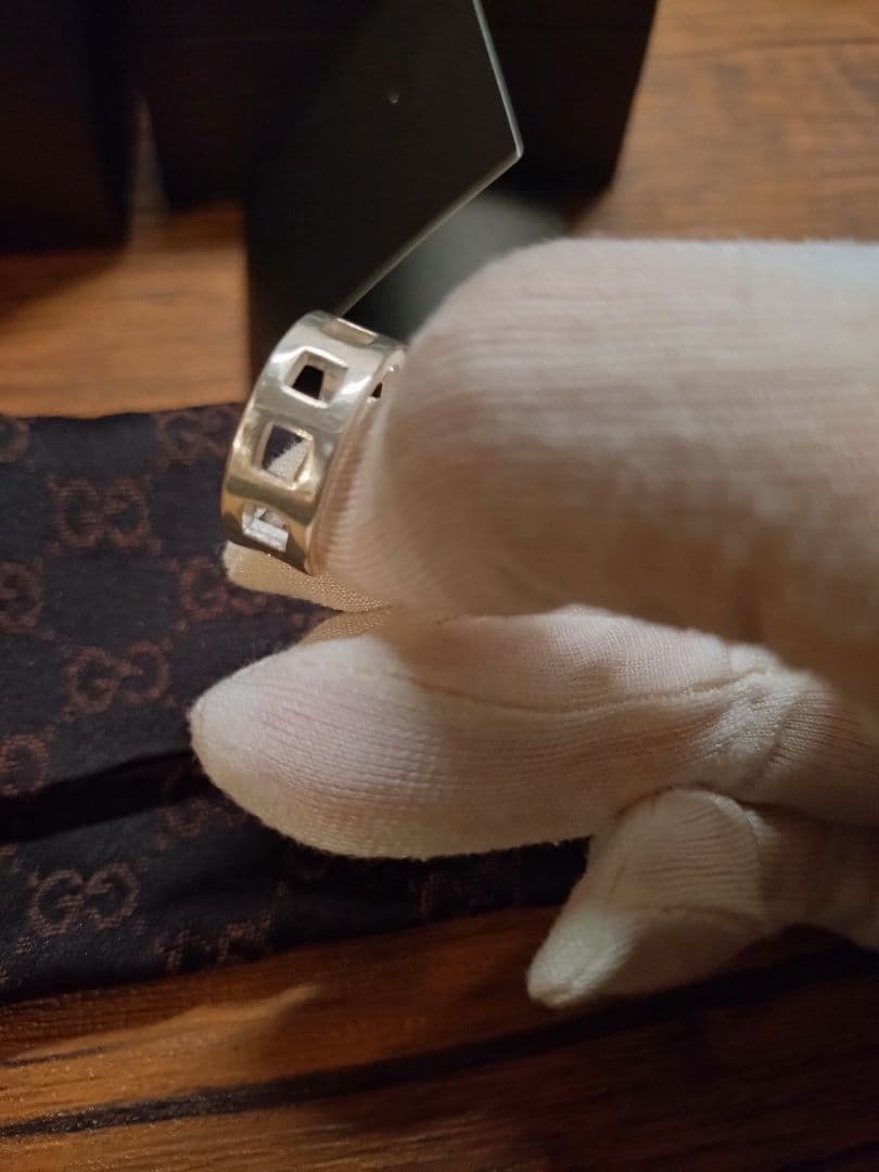GUCCI シルバー リング 指輪 9号