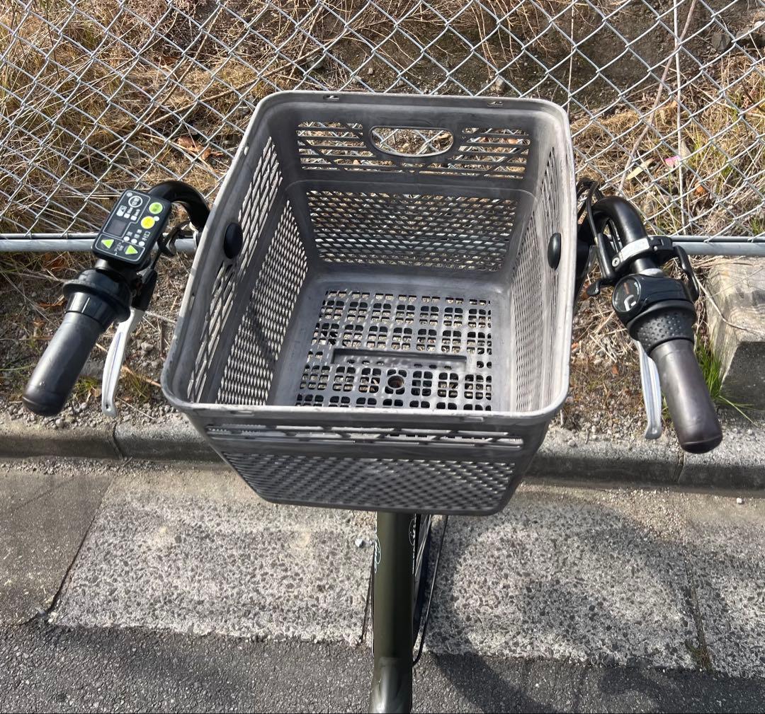 ヤマハPAS KISS 20インチ電動アシスト自転車前後新品タイヤ交換済