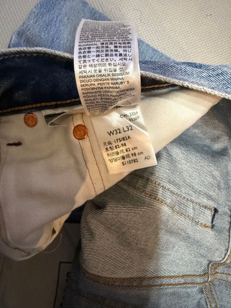 【1回試着のみ❣️スニダンタグ付❣️】LEVI'S❌Nike Baggy Jean