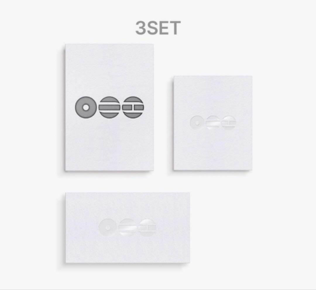 【新品未開封】BTS ARIRANGアリラン アルバム3形態セットユニバ特典付き