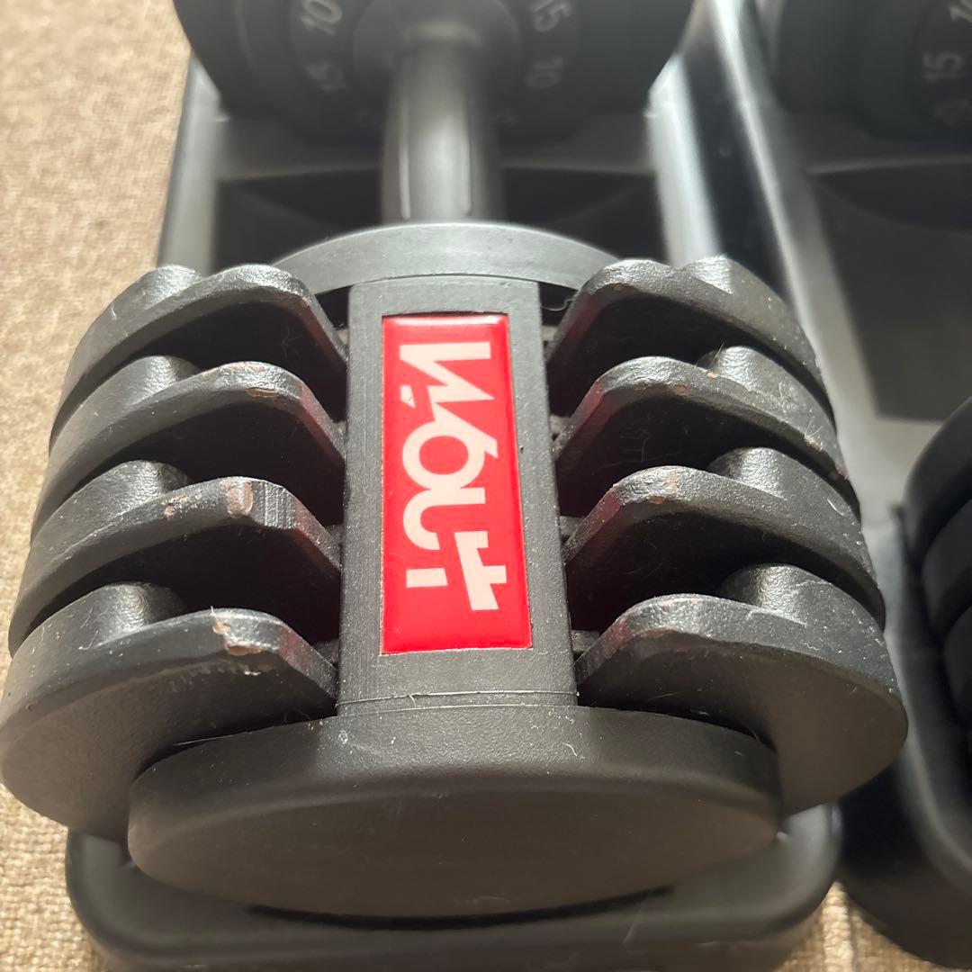 Wout 可変式ダンベルセット 5kg〜25kg ②