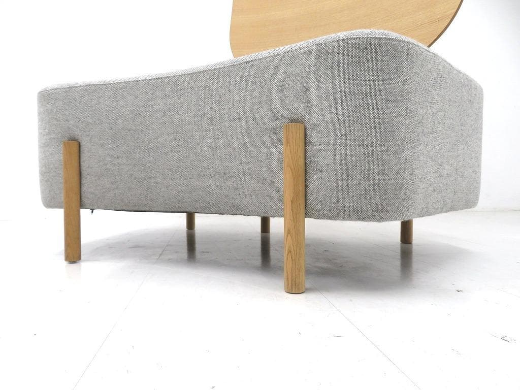 展示品　カリモク　ドラドラ　北欧　オーク材　ソファ ラウンジチェア　カフェ　北欧