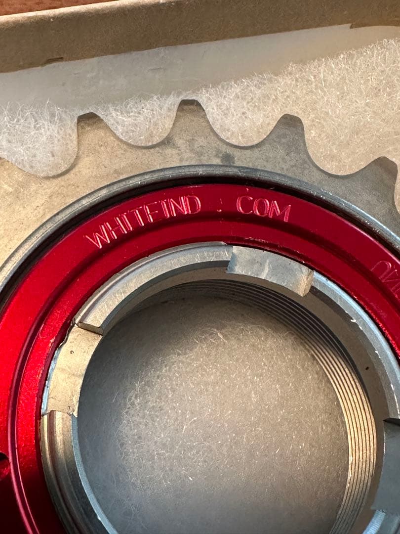 パーツ WHITE INDUSTRIES eno freewheel (red) 19T