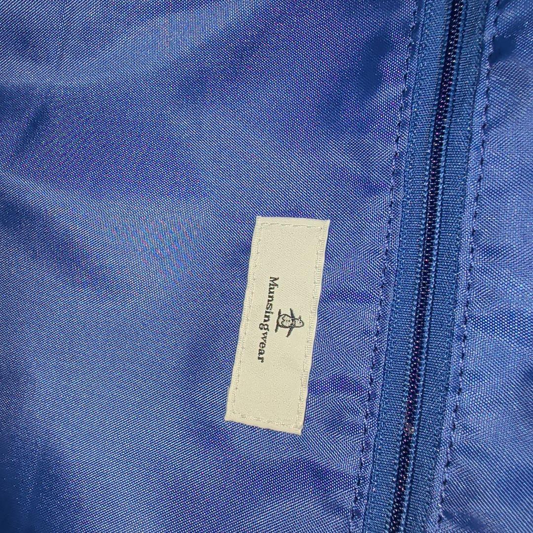 Munsingwear マンシングウェア　ゴルフトートバッグ ブラック　ブルー