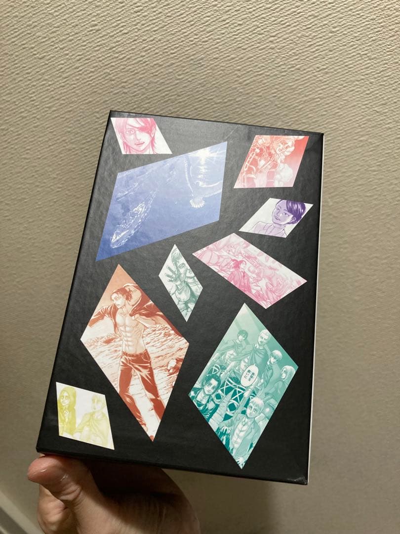 連載完結記念第2弾！期間限定受注製造　進撃の巨人　単行本収納ボックス　セット