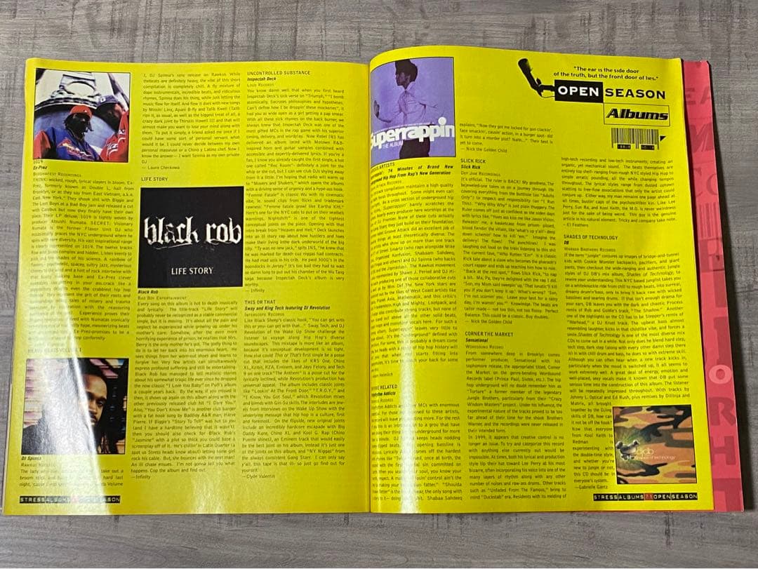 洋楽 Method Man Redman EPMD Stress Mag HIPHOP