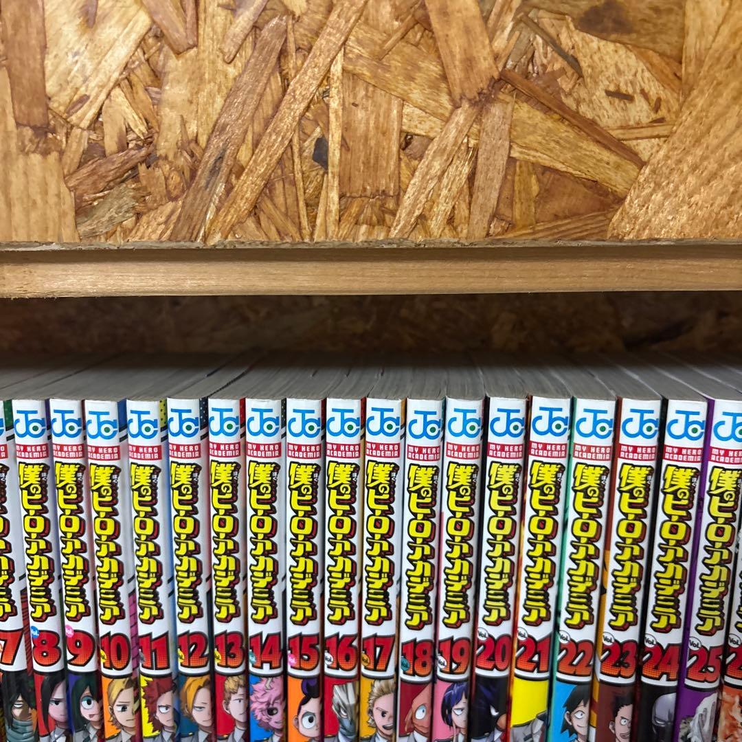 僕のヒーローアカデミア 全巻セット　21巻から初版　おまけ、映画特典付き