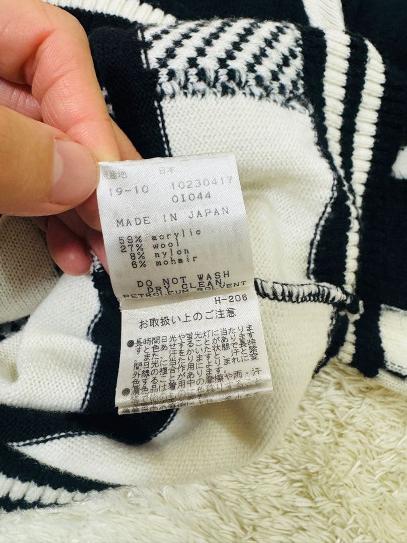 PEARLY GATES パーリーゲイツ レディース ゴルフ チェック柄セーター